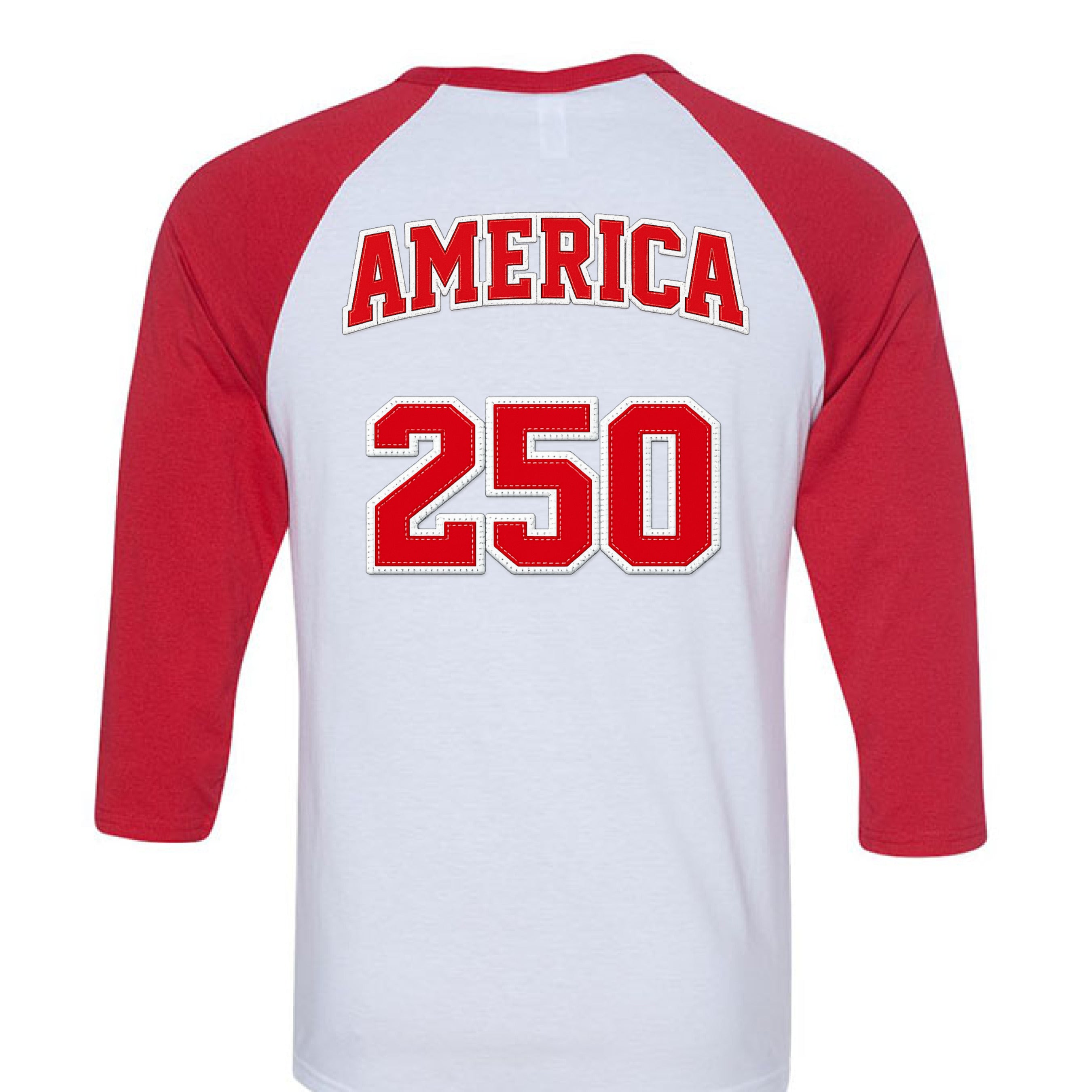 WHITE/RED - BACK