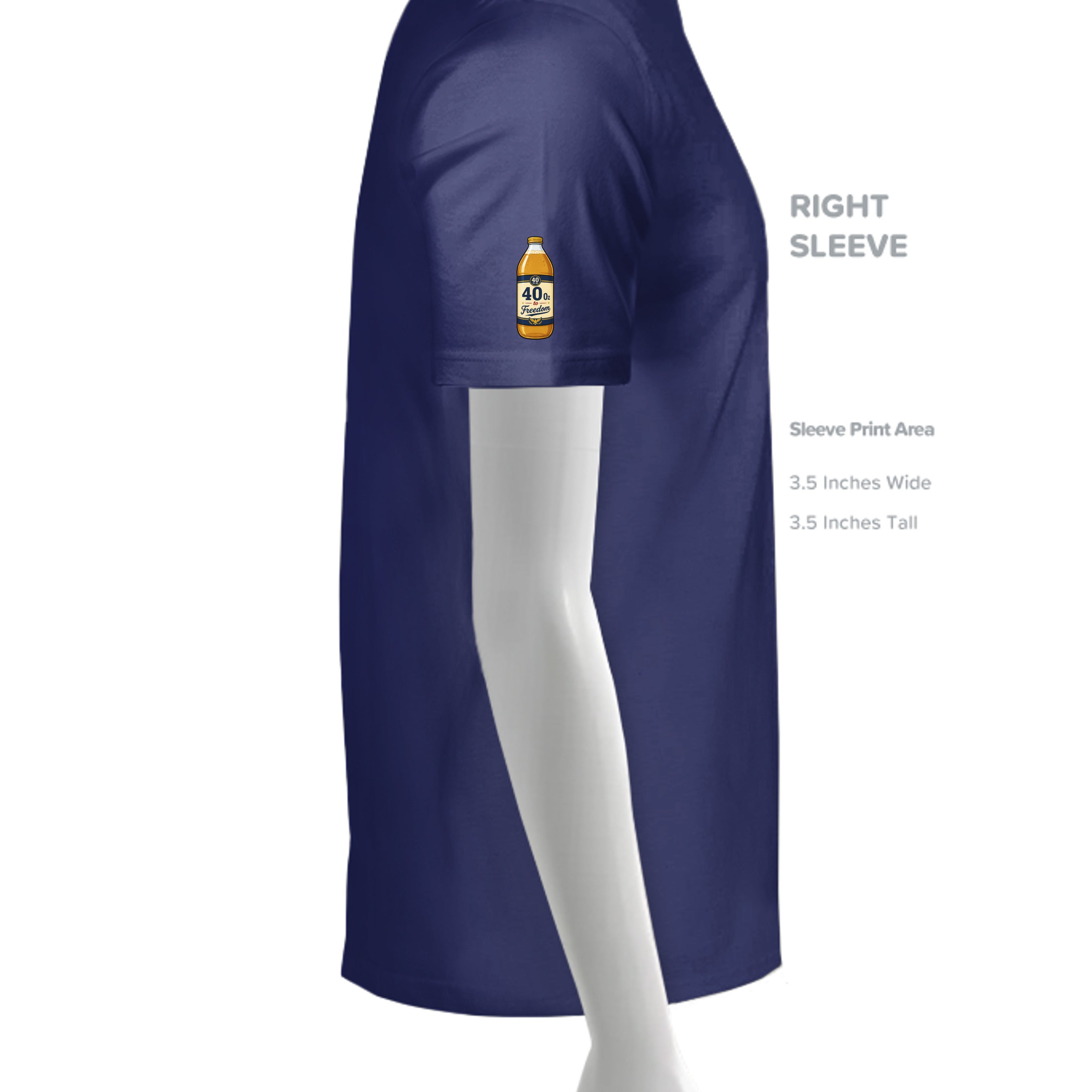 Navy/Gold - PC54R - SLEEVE_RIGHT