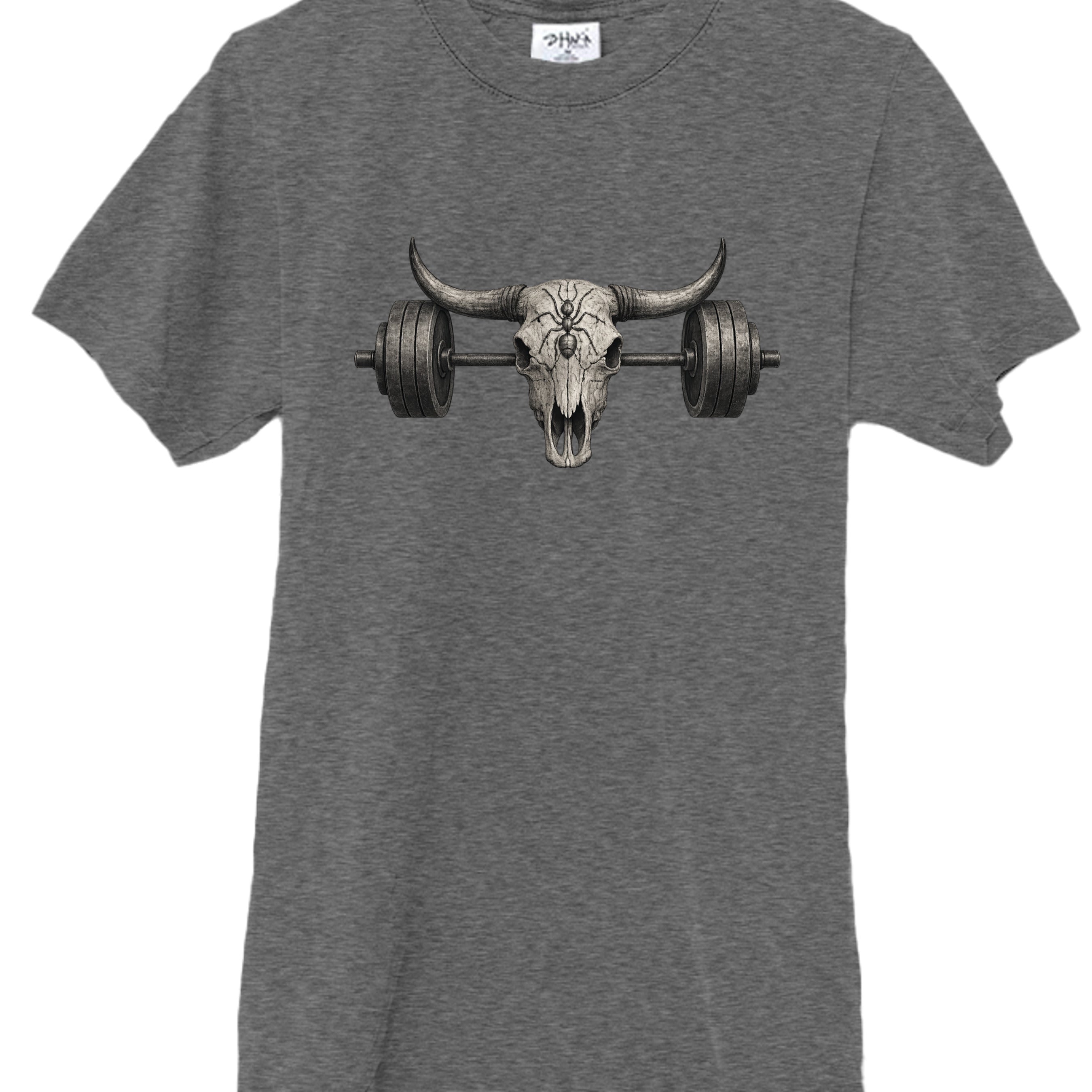 Charcoal Grey Heather - SHMHSS - FRONT