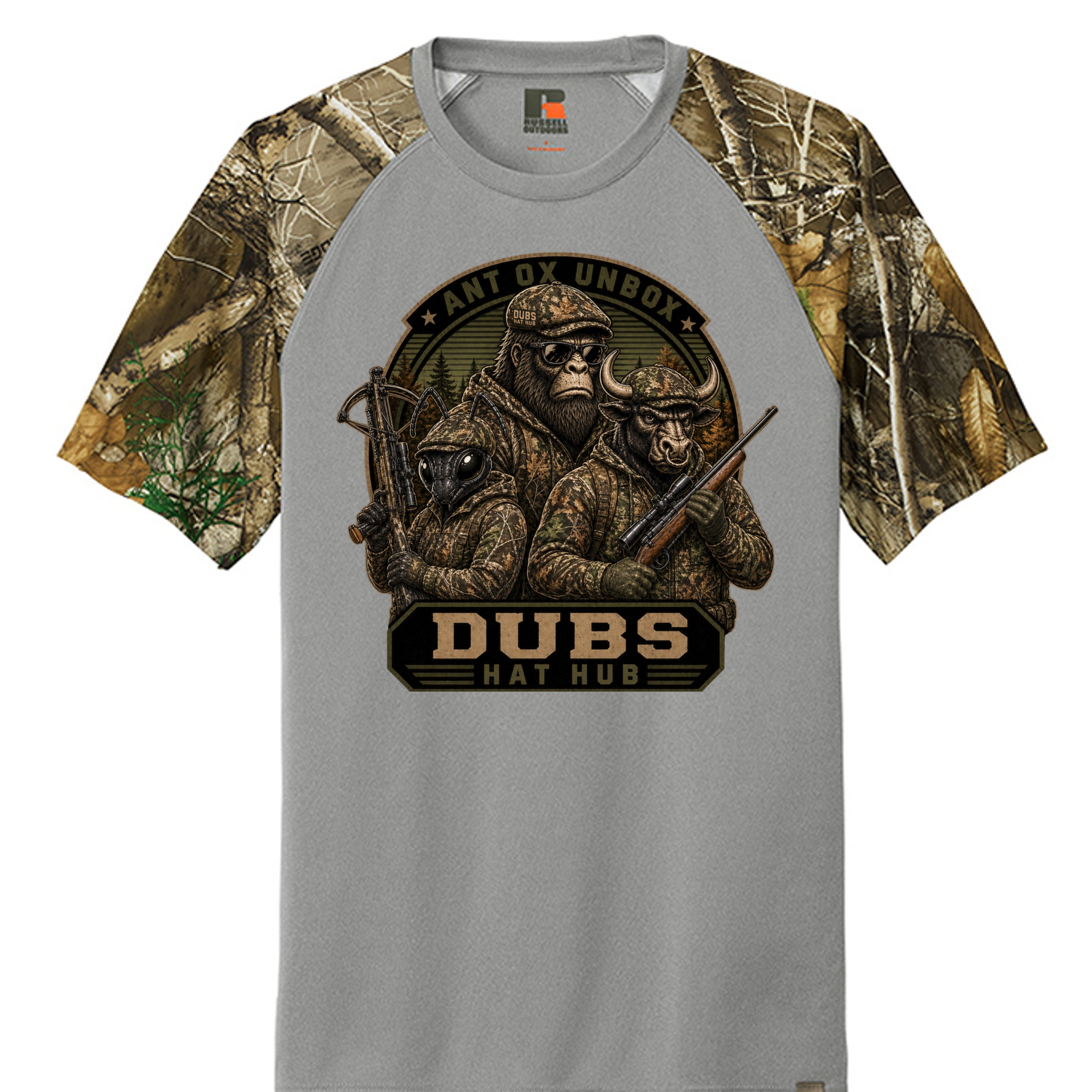 Grey Concrete Heather/ Realtree Edge - RU151 - FRONT