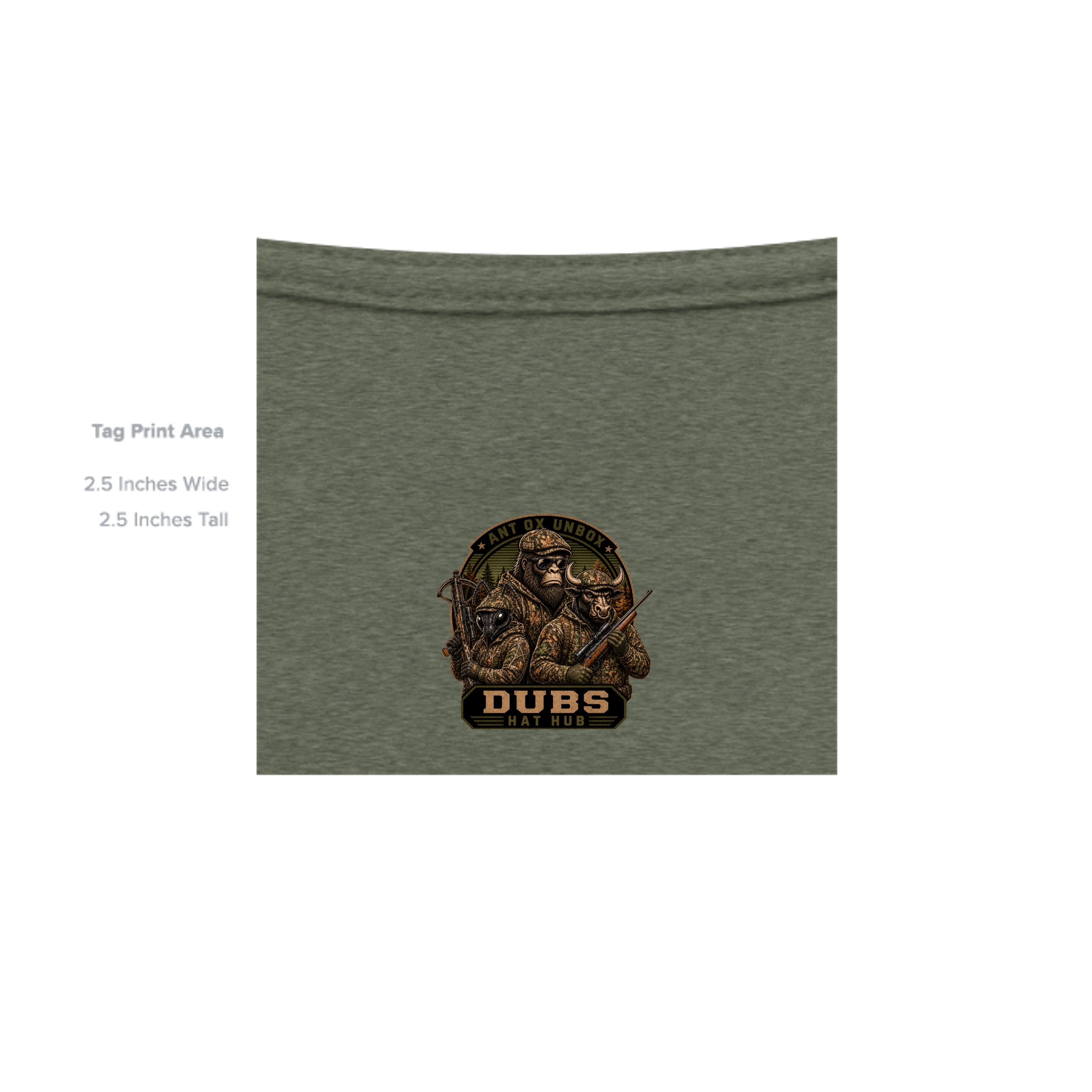 HEATHER MILITARY GREEN - G500 - INSIDE_TAG_LINE