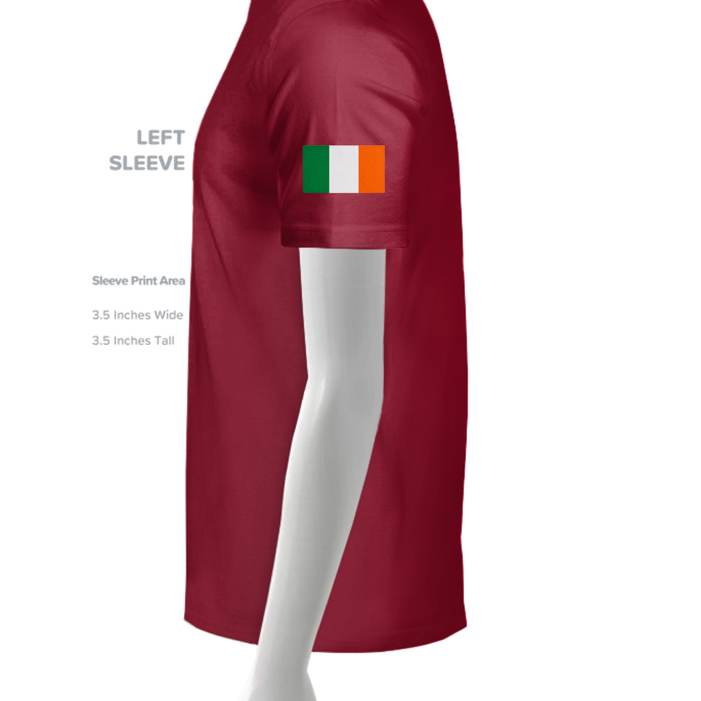 CARDINAL RED - G500 - SLEEVE_LEFT