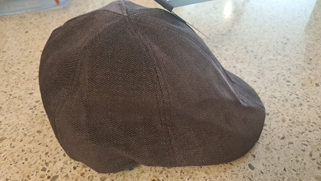 First Fit 6 Panel Duckbill Chocolate Brown