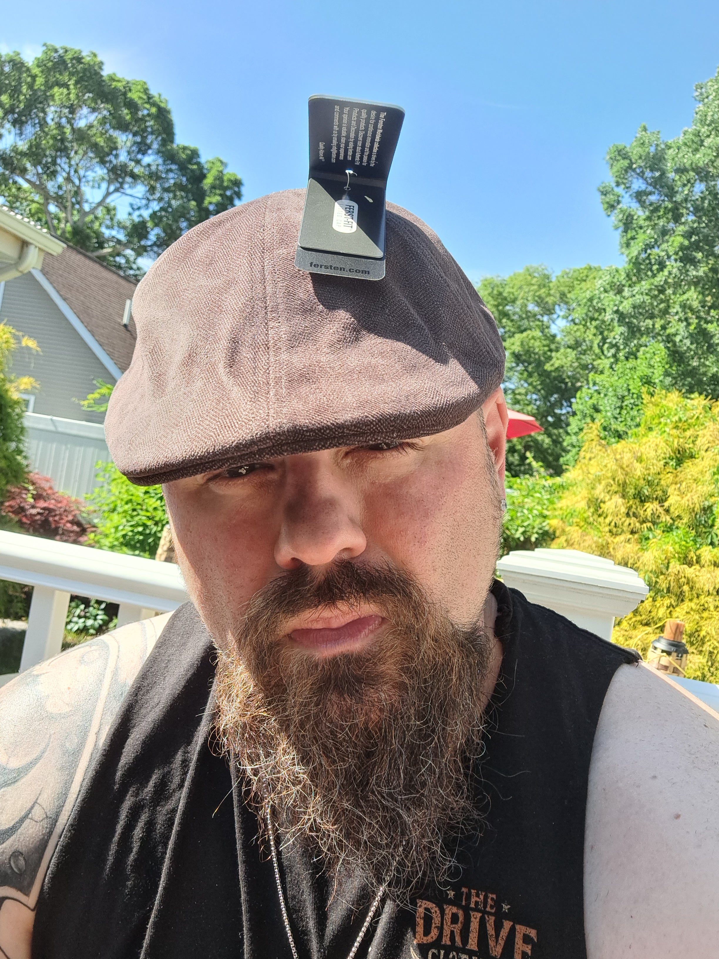 First Fit 6 Panel Duckbill Chocolate Brown