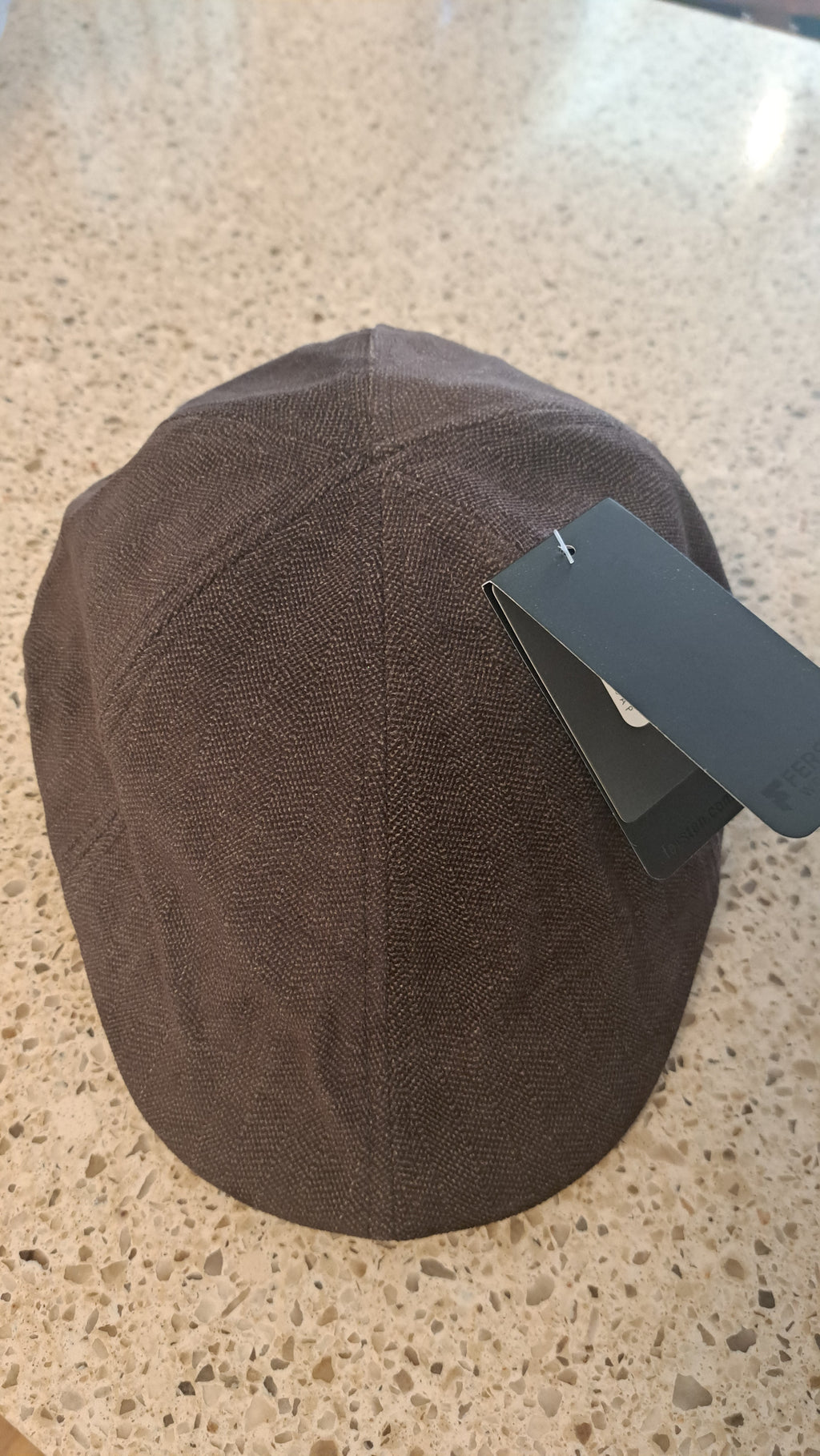 First Fit 6 Panel Duckbill Chocolate Brown
